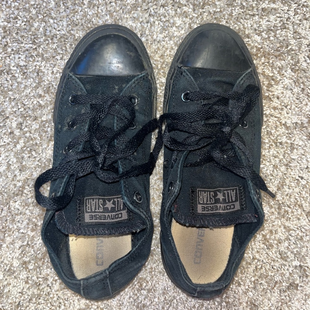 Converse Kids All Star Black Sneakers